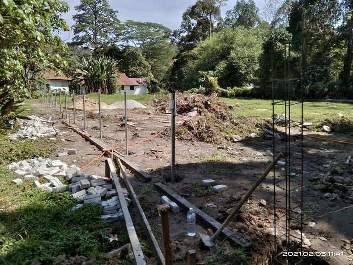 Pagar Anti Climb Dan Pagar Bata Di Frim 