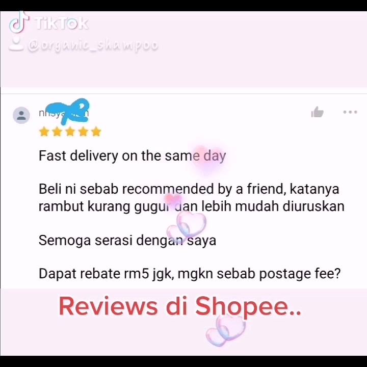 Reviews Di Shopee Lebih Nampak Ikhlas. Alhamdulillah. Kami 