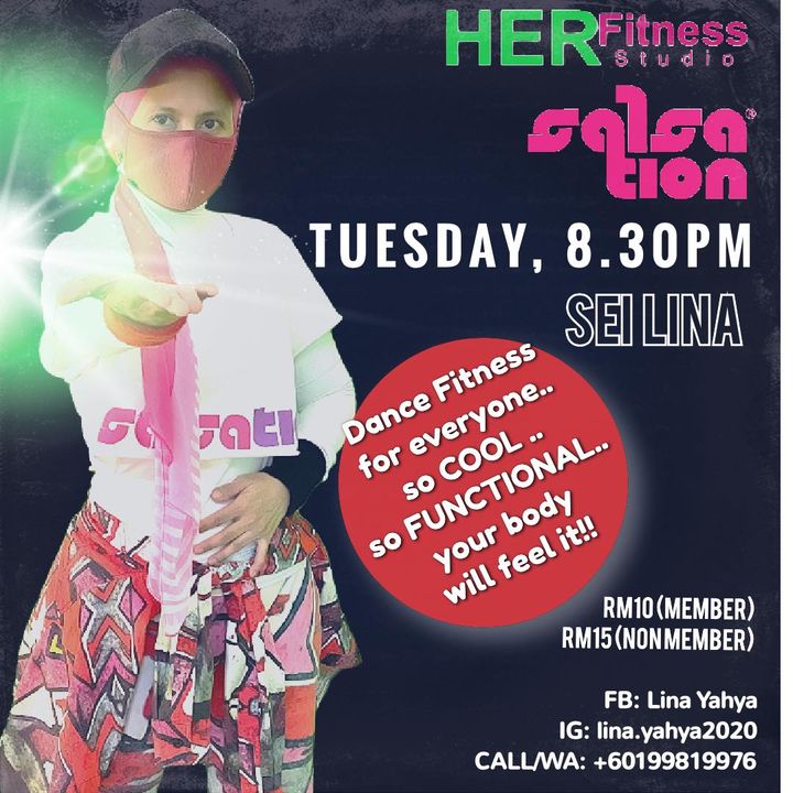 Salam Ladies Salsation With Sei Lina Today Tuesday 