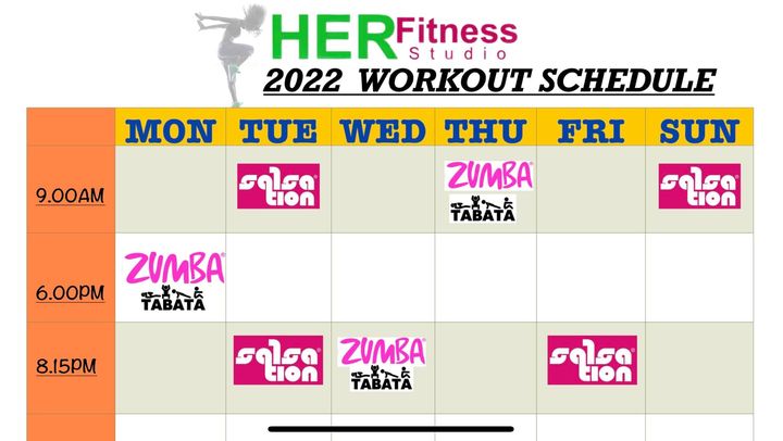 Welcome Back Fitness Lovers!!  New Schedule For 