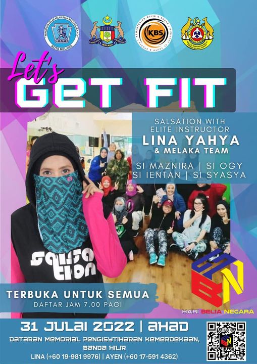 Let’s Get Fit… Everyone!! See You At Dataran 