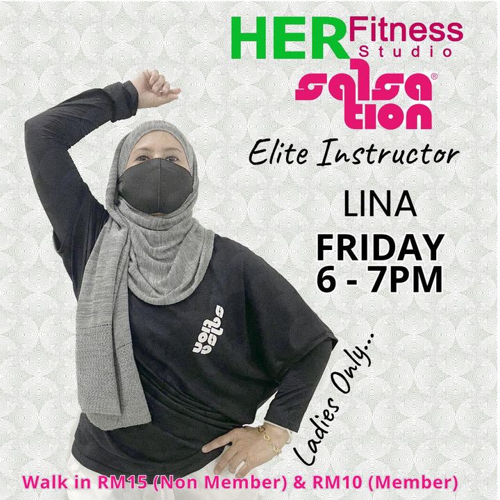 Salsation With Sei Lina, Today 6-7pm… Dm Us 