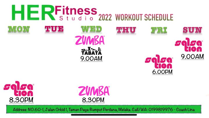 Salam Ladies… Latest Schedule … Feel Free To 