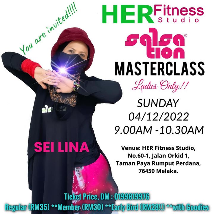 Hola Ladies, Let’s Join Her 1st Masterclass This 