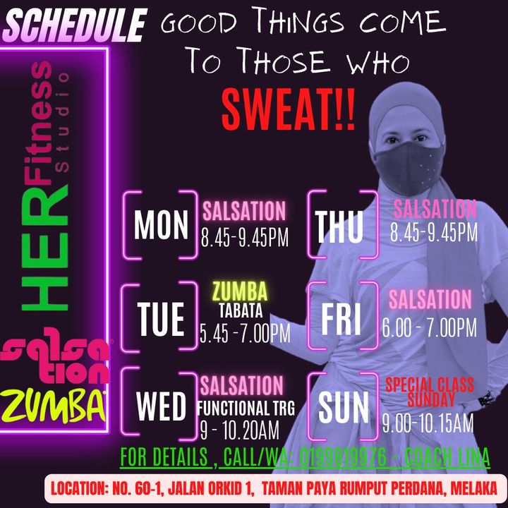 Ladies… Latest Schedule!! 