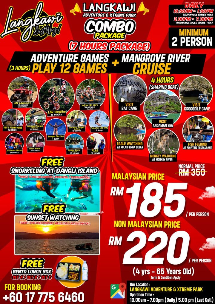 Rm185 Seorang Dapat Semua Aktiviti Yang Dalam Poster 