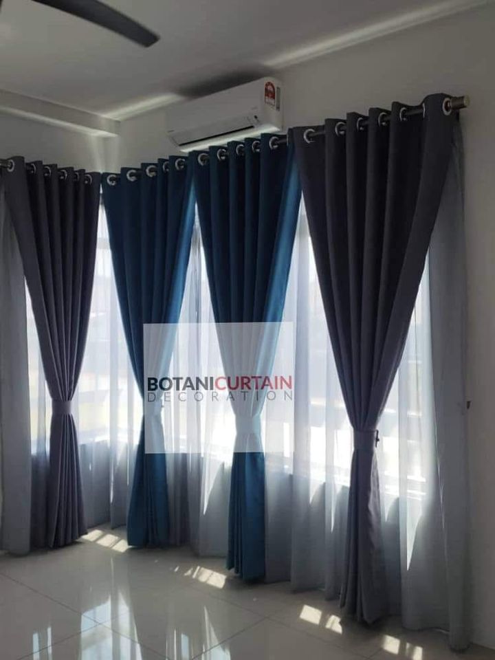 Eyelet Curtain And Blind Job Done At Parkview 