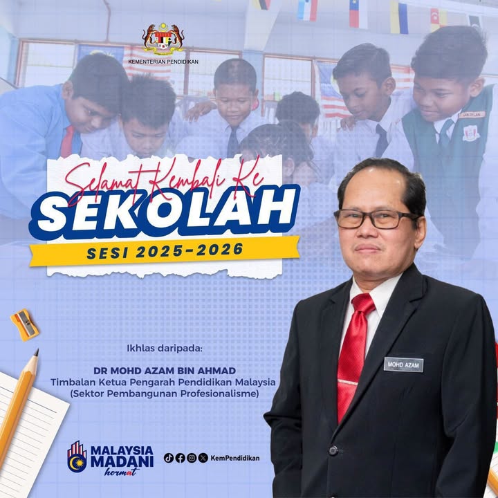 Selamat Kembali Ke Sekolah Murid Dan Guru Sk 