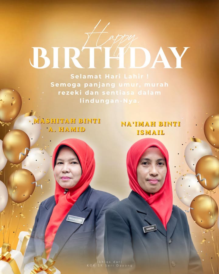 Selamat Hari Lahir, Teacher Mashitah Binti A. Hamid 