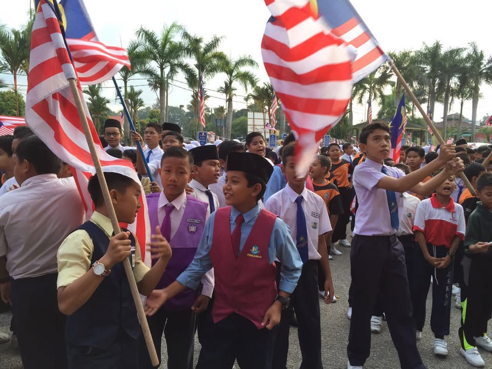 Pelancaran Bulan Kemerdekaan Kali Ke -59 Peringkat Sekolah 