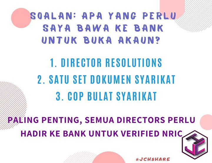 Pentingnya Utk Semua Director Hadir Ke Bank Ketika Pentingnya Utk Semua Director Hadir Ke Bank Ketika