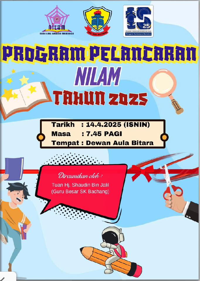 Program Pelancaran Nilam & Kempen Galakan Membaca Tahun 