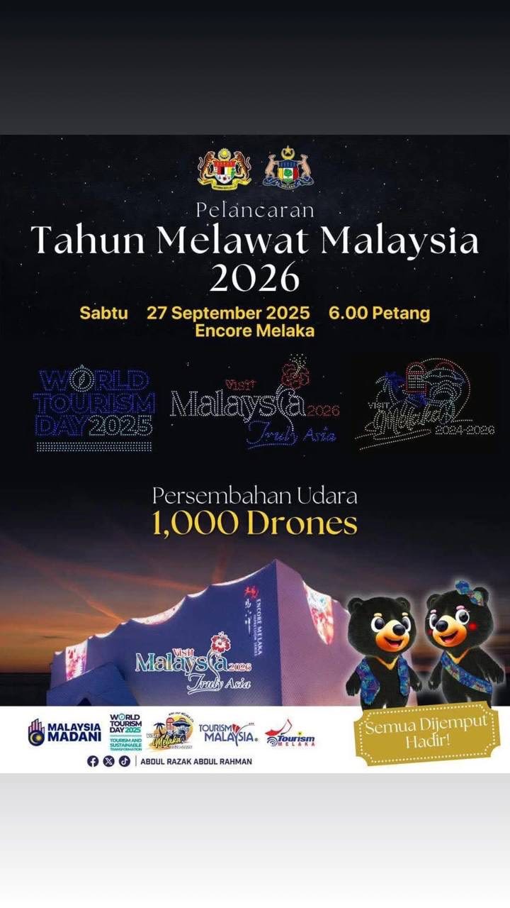 ✨ Persembahan Istimewa Sempena Pelancaran Tahun Melawat Malaysia 