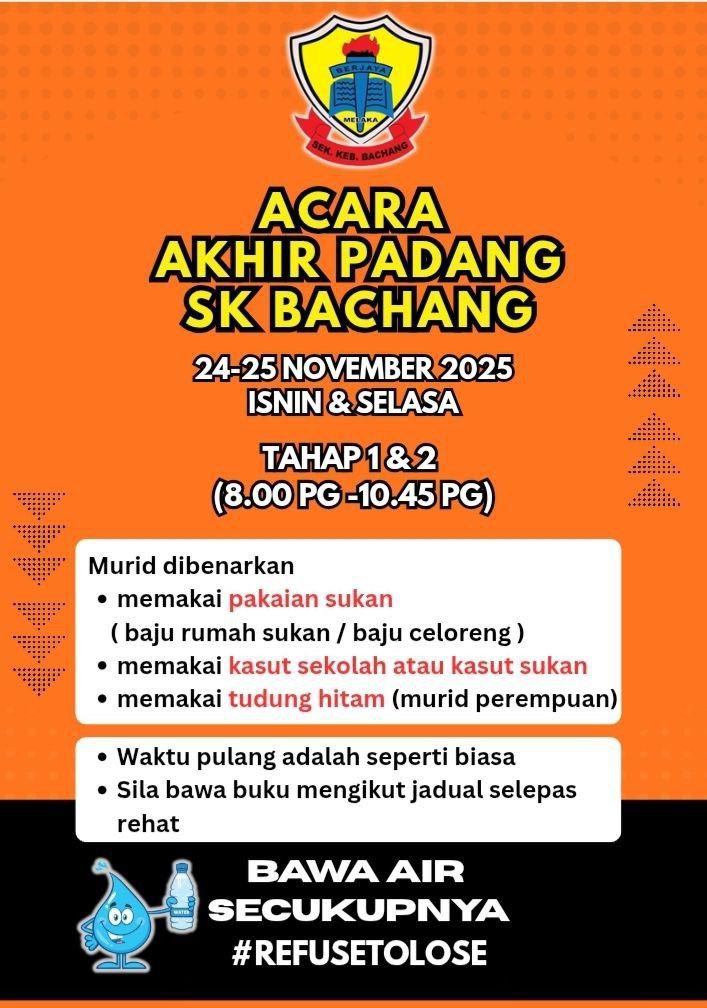 Acara Akhir Padang Sempena Kejohanan Olahraga Tahunan Peringkat 