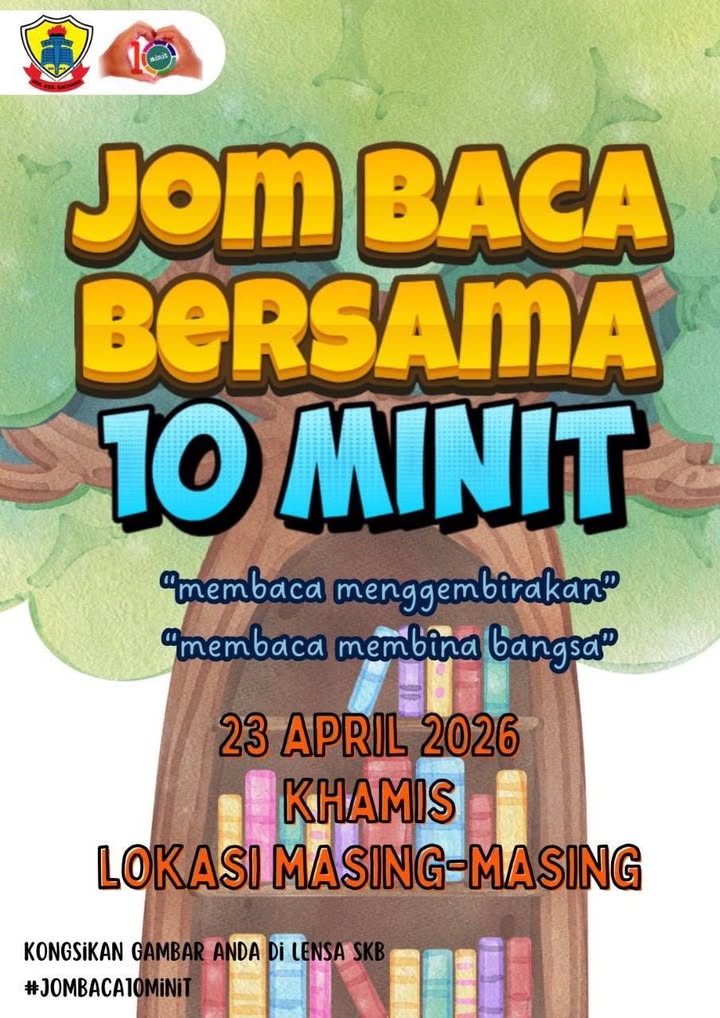 Program Jom Membaca Bersama 10 Minit 