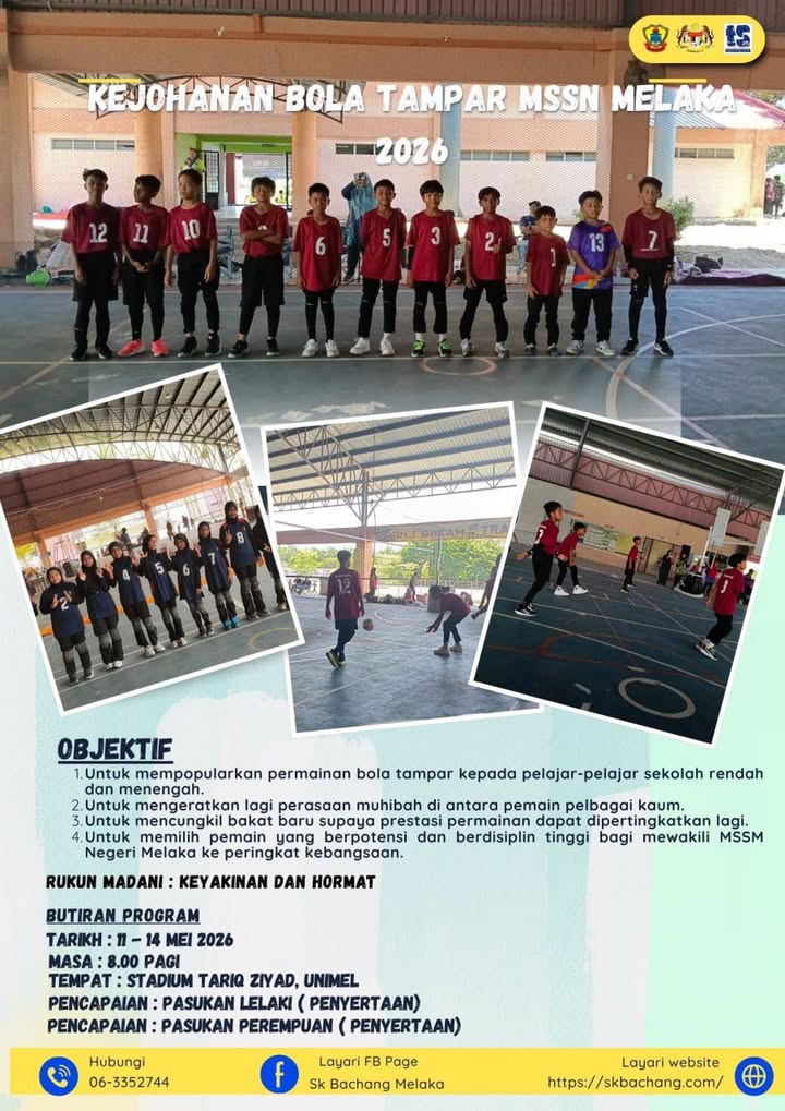 Kejohanan Bola Tampar Mssn Melaka Tahun 2026 