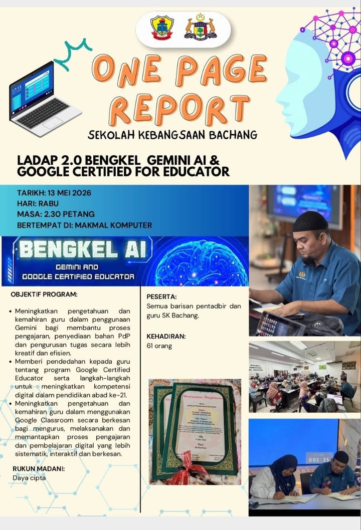 Bengkel Ai Gemini Dan Google Certified Educator 