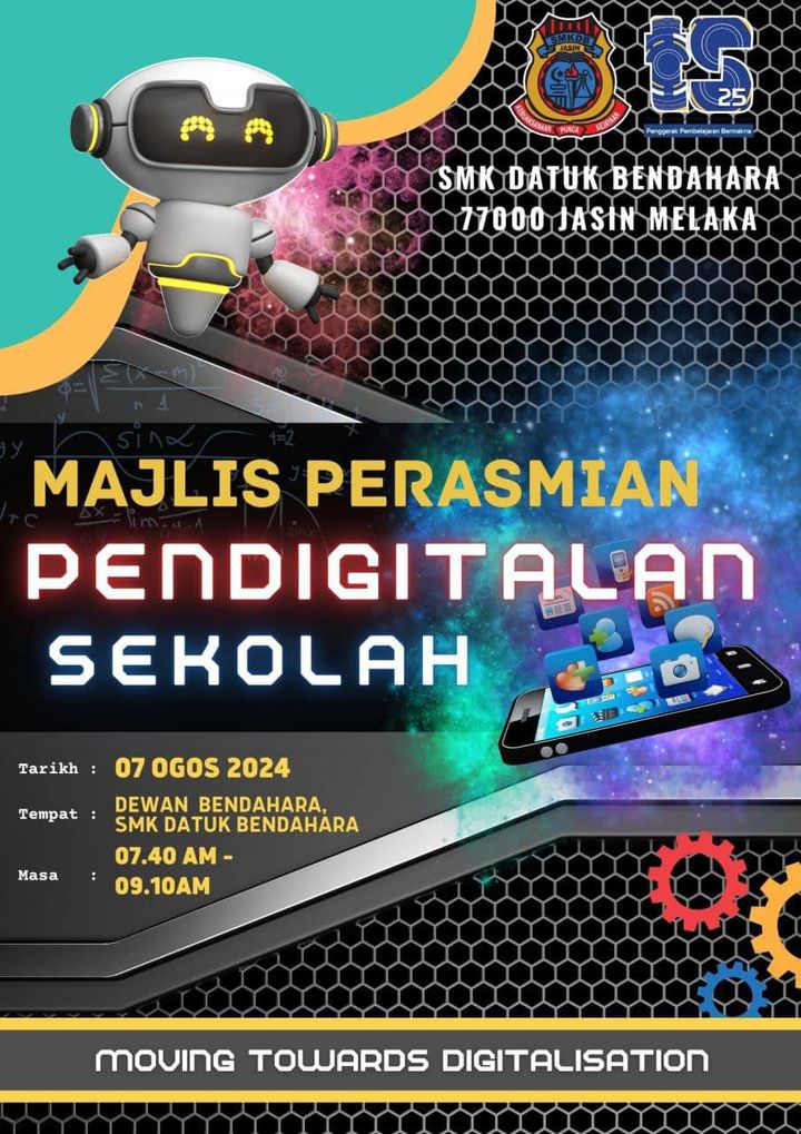 Majlis Pelancaran Pendigitalan Sekolah 2024 Yang Akan Diadakan 