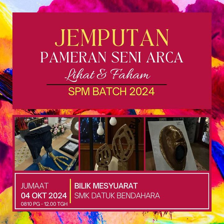 Pameran Tertutup Seni Arca Hasil Idea Kerja Kursus 