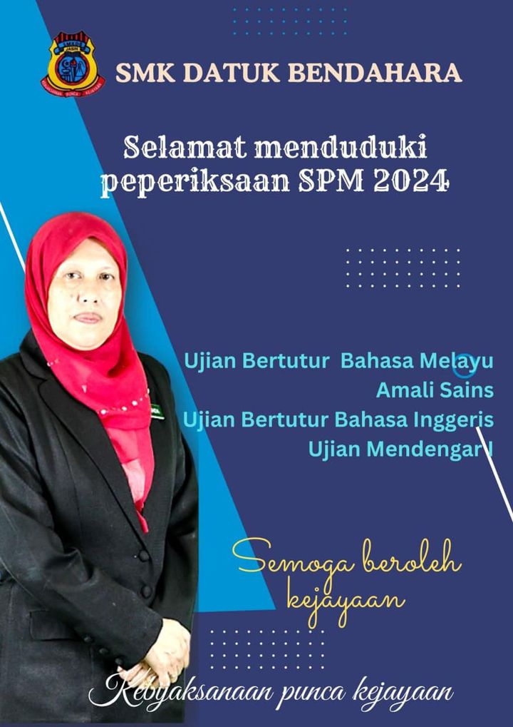 Esok! Akan Menjadi Hari Pertama Bagi Peperiksaan Spm. 