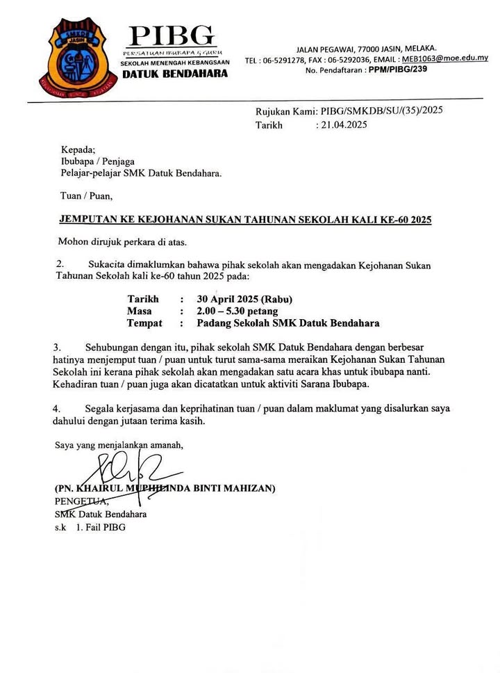 Assalamualaikum & Salam Sejahtera 