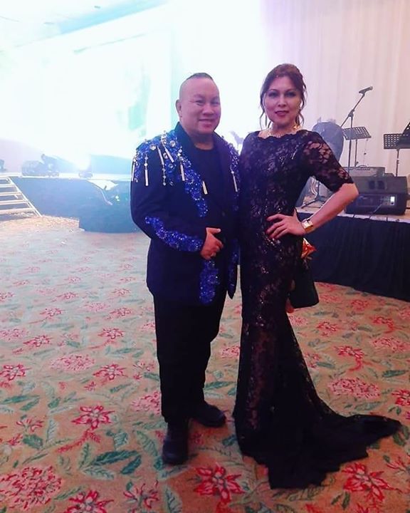 What A Lovely Long Black Dress Ms.dolly Jimayol-hiew... 