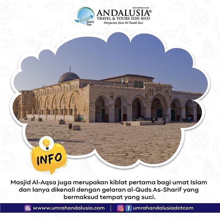 Masjid Al Aqsa Juga Merupakan Kiblat Pertama Bagi 