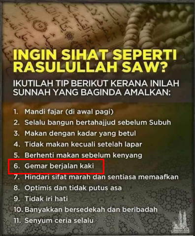 Kurangkan Berat Badan Cara Sunnah 