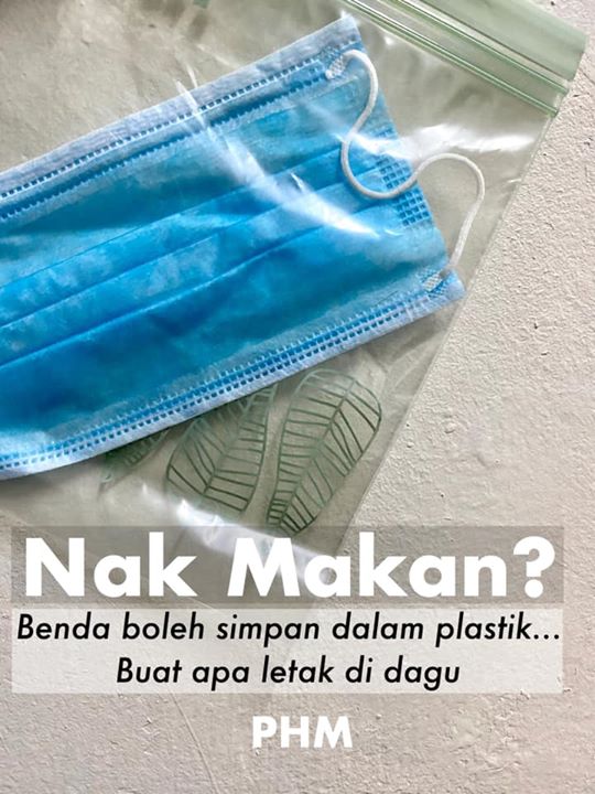 Jika Anda Ingin Membuka Topeng Muka Untuk Sementara 