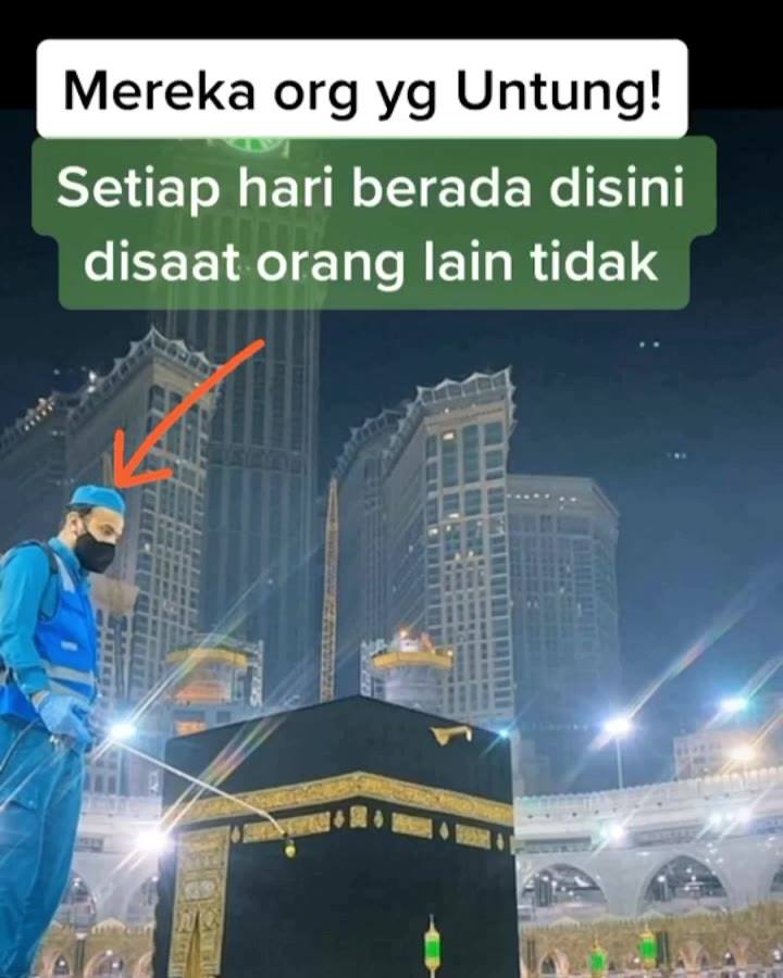 #cleaner #daftarandalusiatawau #andalusiatravel #tawau #umrah #islam #masjidilharam #kaabah 