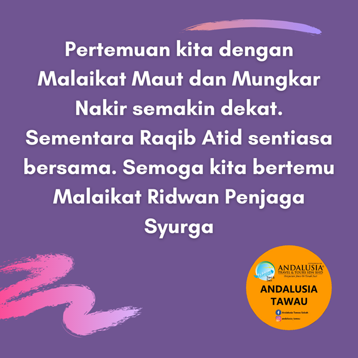 Semua Orang Impikan Syurga Yang Kekal Selamanya. Semoga 