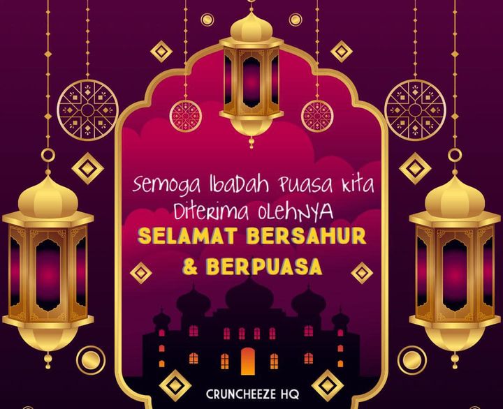 Assalamualaikum... Jom Sahur  