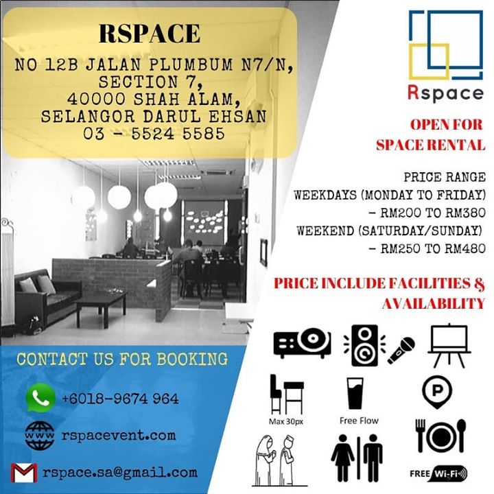 《《rental Space Prices》》 