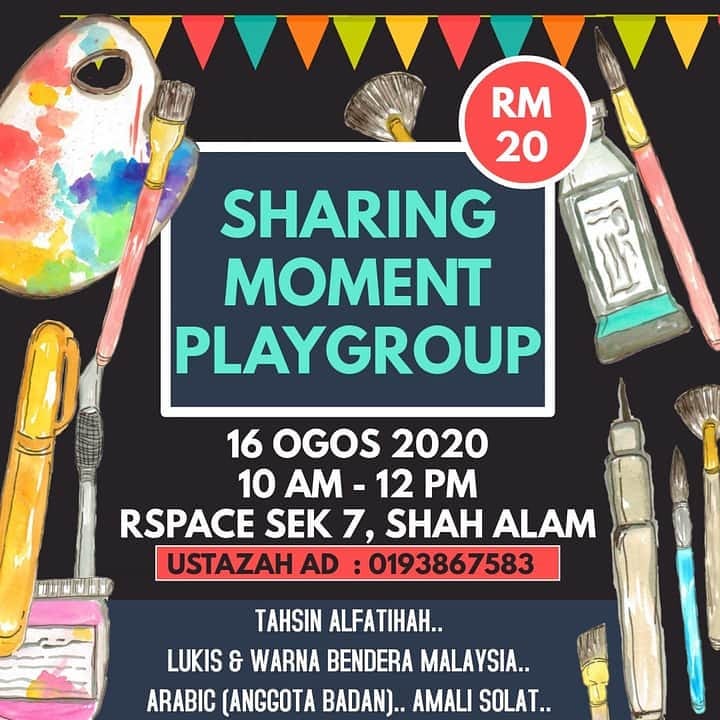 Atas Permintaan Ramai, Kini Sharing Moment Playgroup Bersama 