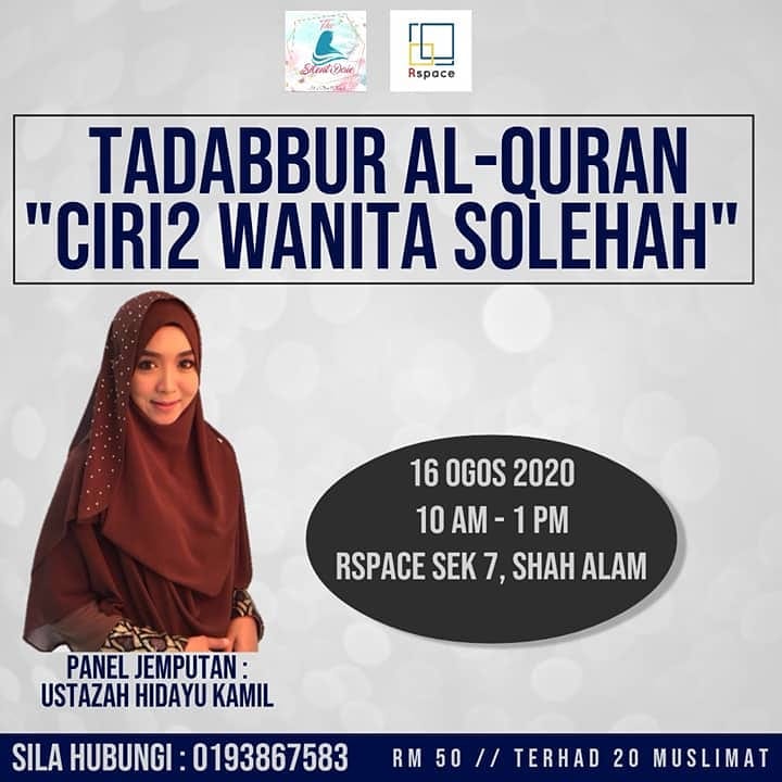 Semua Kita Nak Jadi Wanita Solehah Kan? 