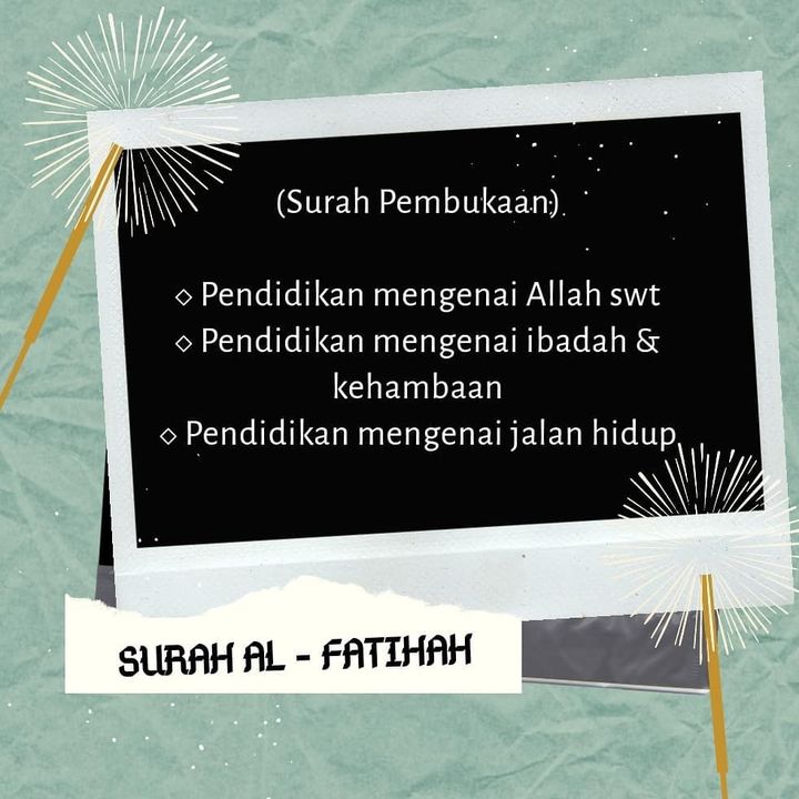 《《 Perkongsian Surah》》 