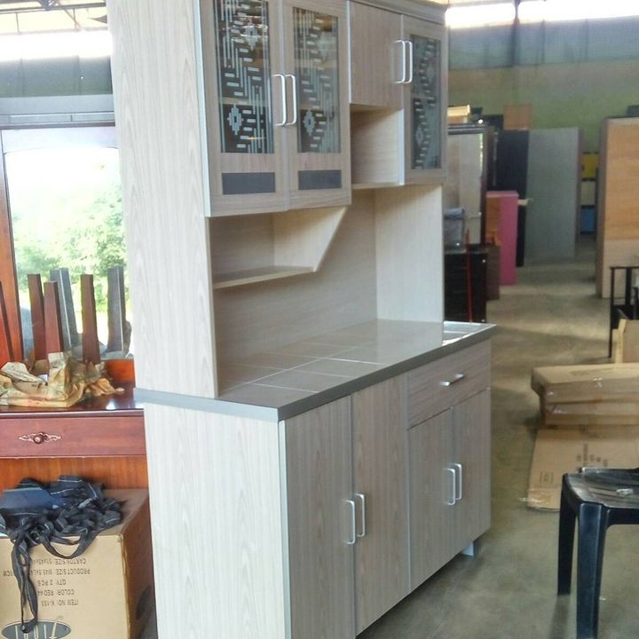 Kabinet Dapur All White 