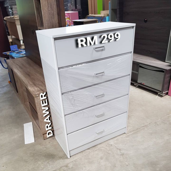 Drawer Warna Putih 