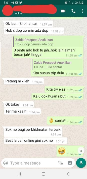 Testimoni Customer Kami 