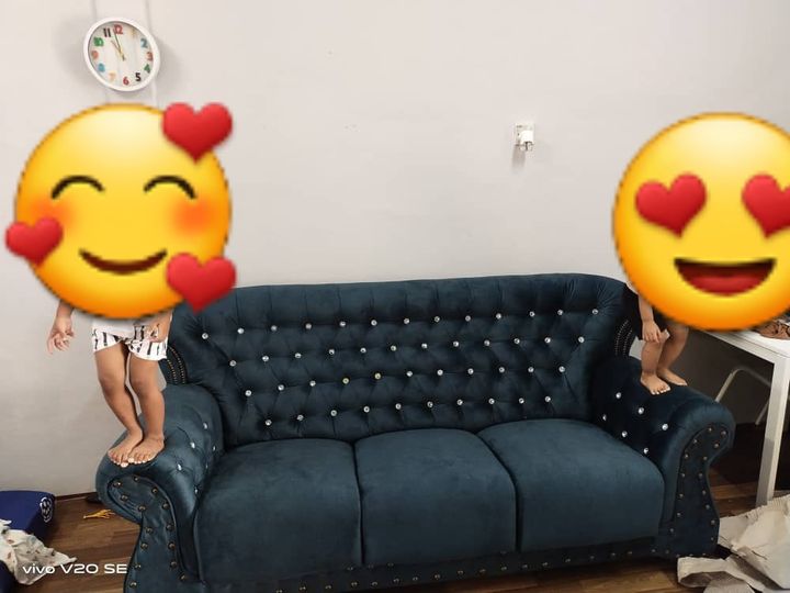 Fuh, Excited Terus 2 Hero Panjat Sofa Baru 