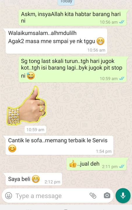 Customer Puas Hati, Kita Pun Suka 