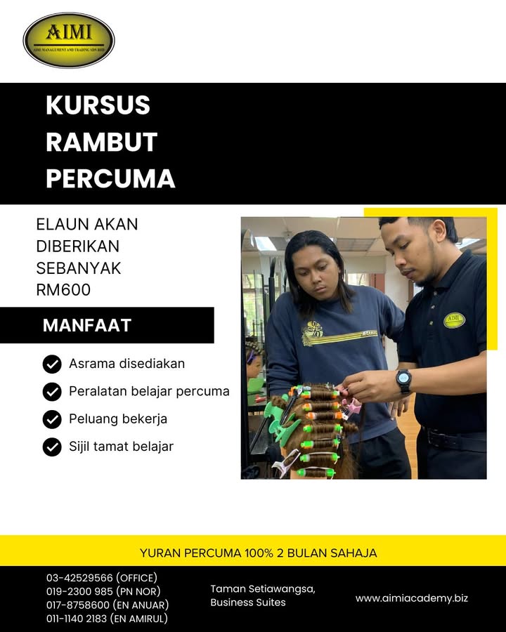 ✨ Bina Masa Depan Dengan Kemahiran Tangan! ✨ 