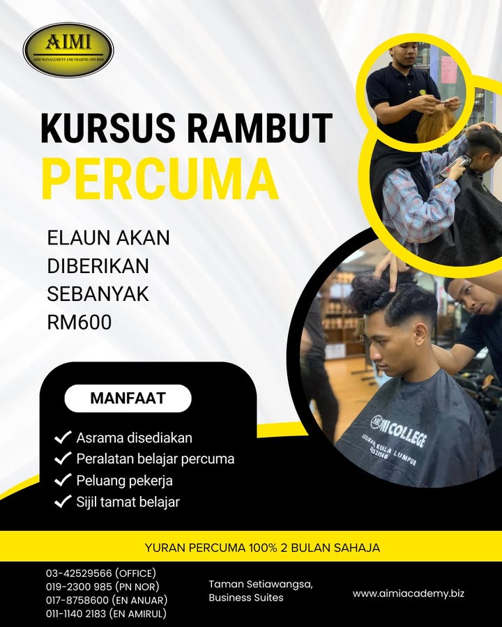 ✨ Peluang Keemasan Untuk Bangunkan Diri! ✨ 