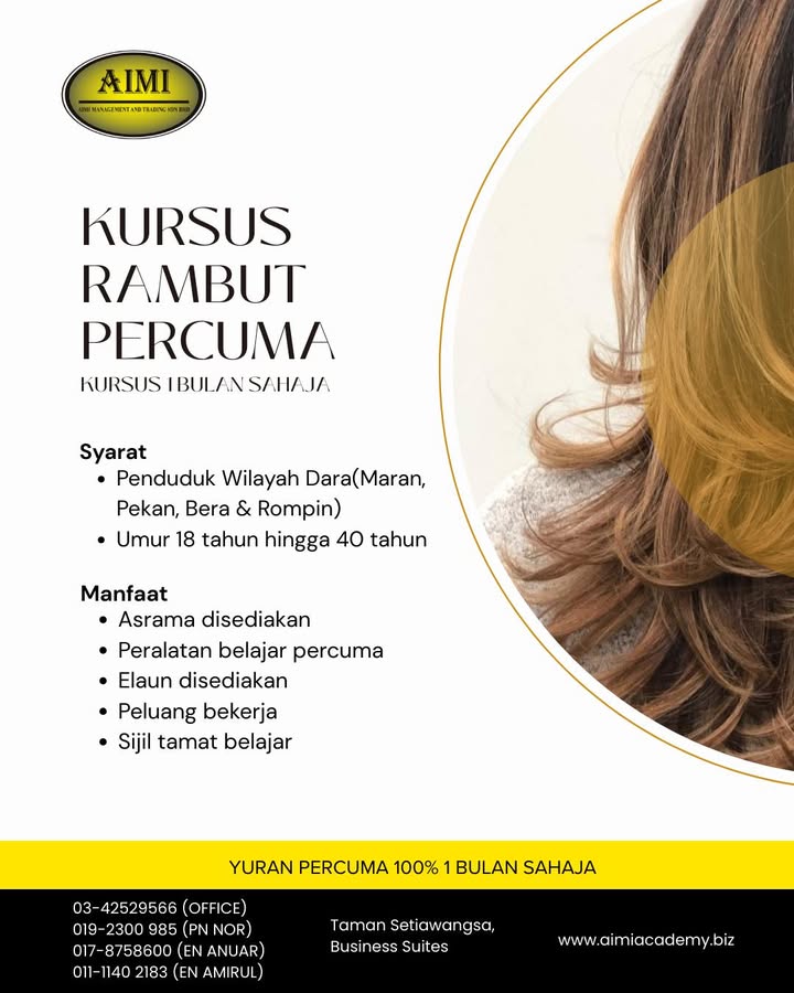 ❌ Percuma – Tiada Bayaran 