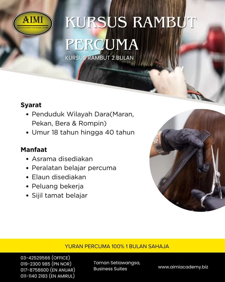 ❌ Percuma – Tiada Sebarang Bayaran 