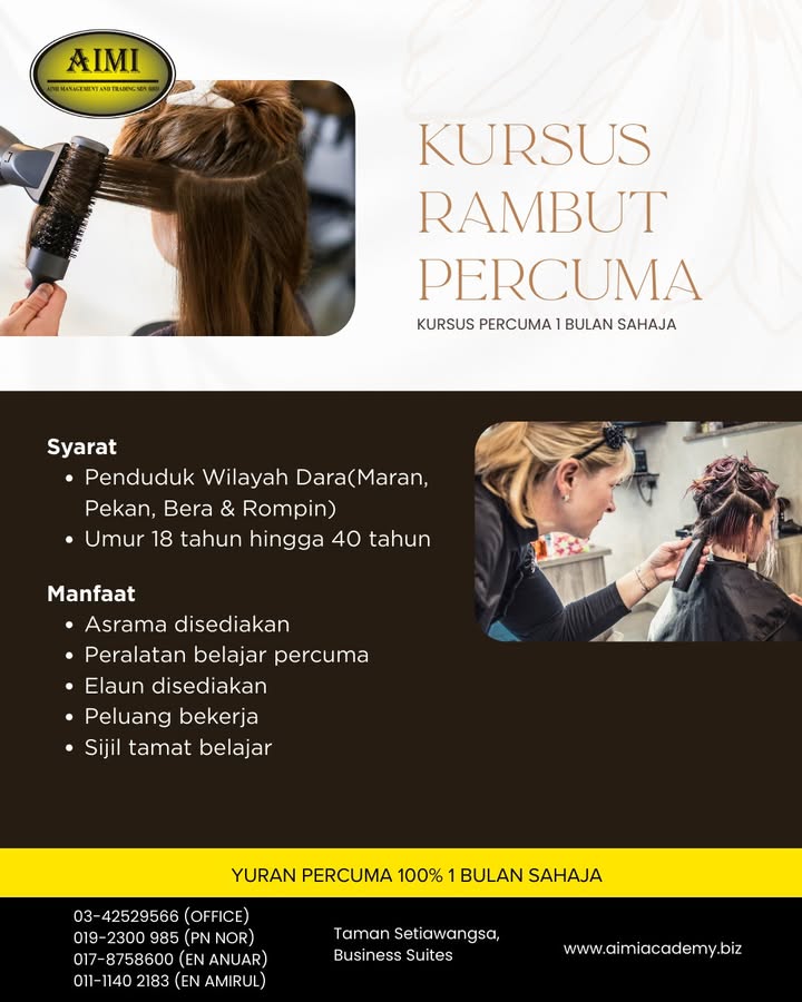 ❌ Percuma – Tiada Yuran 