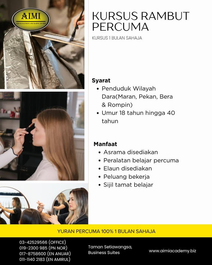 ❌ 100% Percuma 