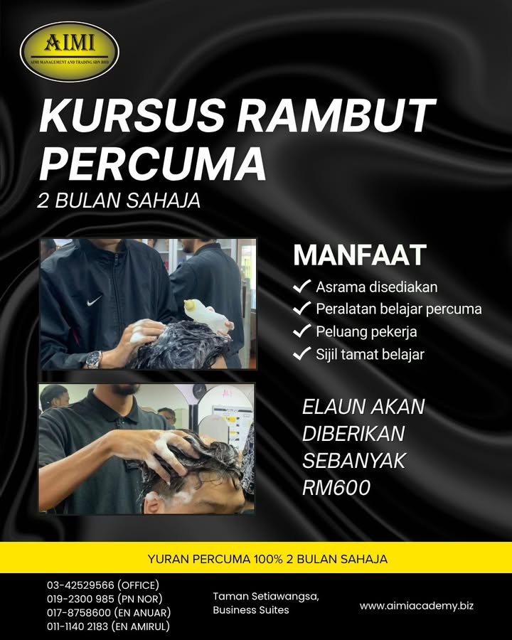 ⏳ Tinggal Beberapa Tempat Sahaja! 