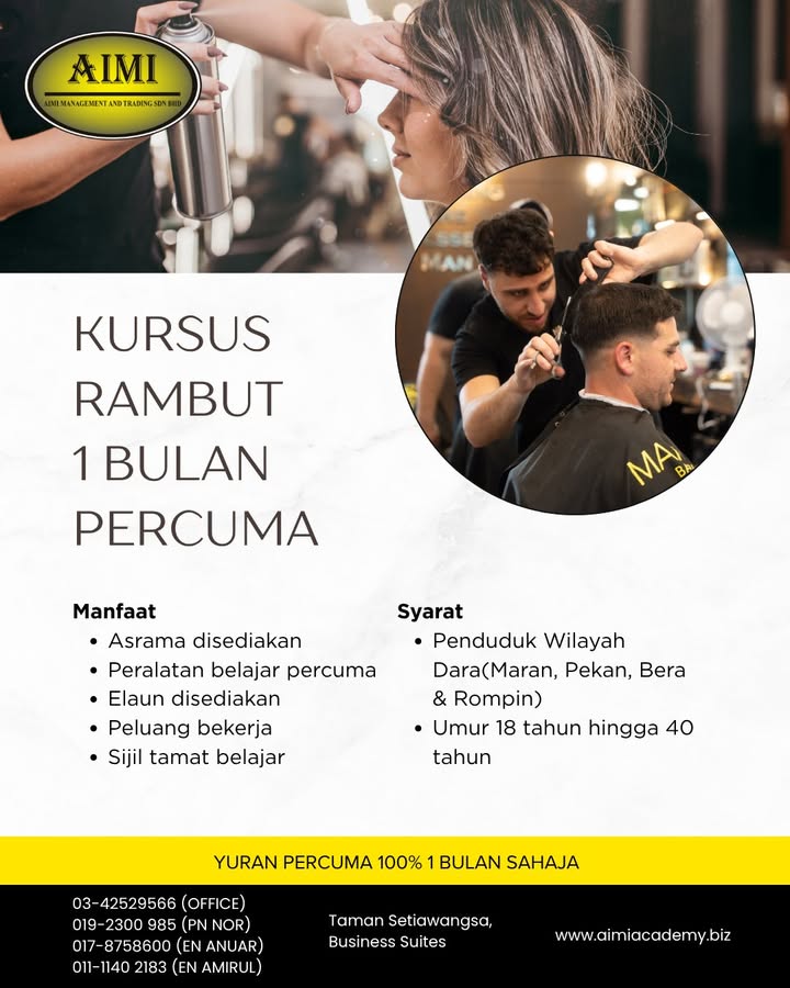 ✨ Program Latihan Percuma ✨ 