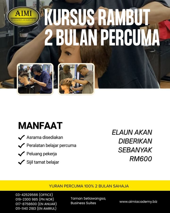 ⏳ Tinggal Beberapa Slot Sahaja! 